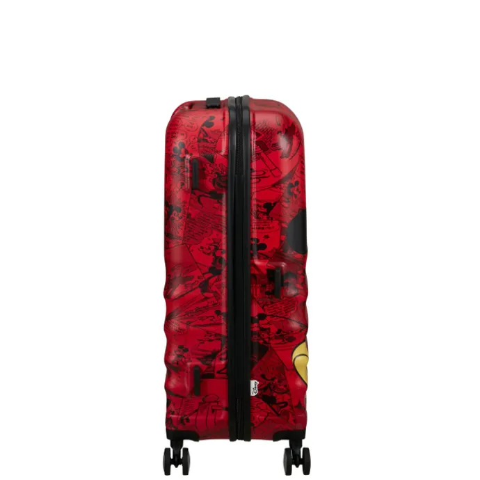 American Tourister Wavebreaker Disney Spinner 67/24 TSA mickey comics red