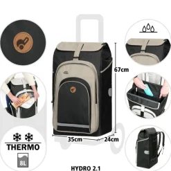 Andersen Royal Shopper Hydro 2.1 black