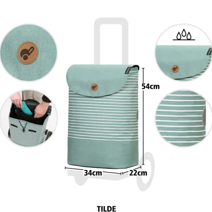 Andersen Unus Shopper Fun Tilde mint