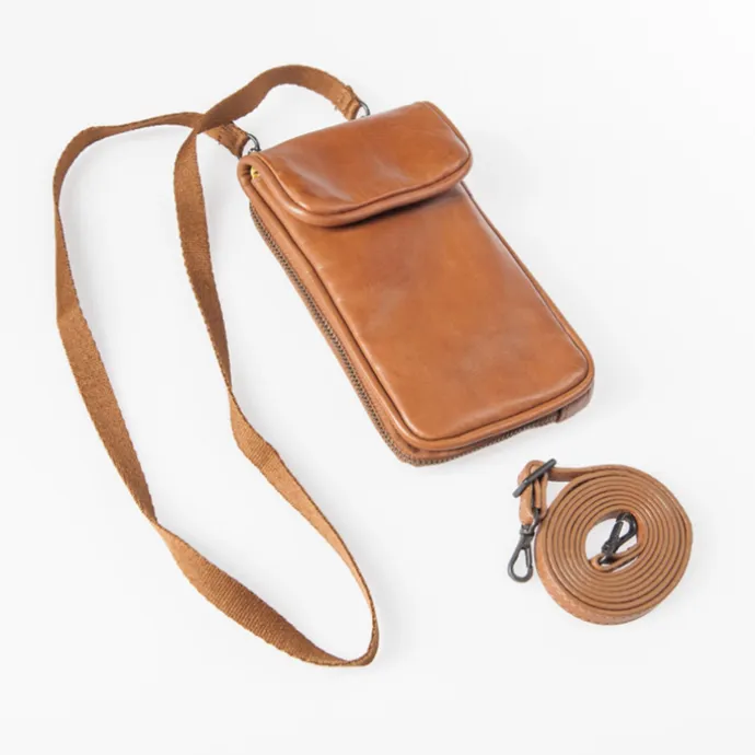 Aunts & Uncles Jamies Orchard Cloudberry Phone Bag cognac
