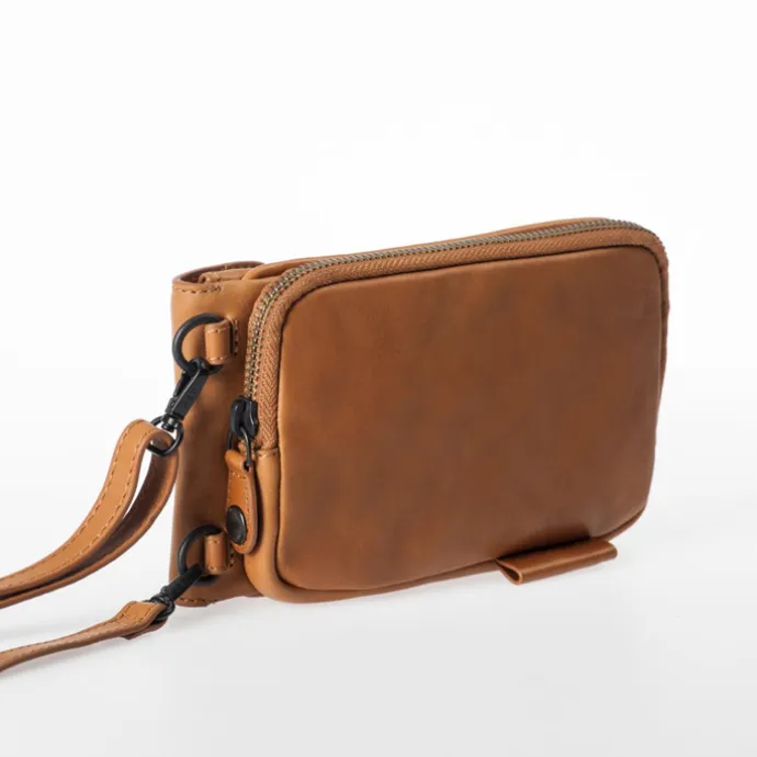 Aunts & Uncles Mrs. Lemon Dash Twist Phonebag caramel