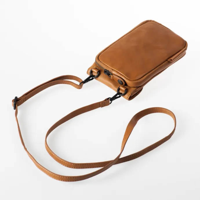 Aunts & Uncles Mrs. Lemon Dash Twist Phonebag caramel