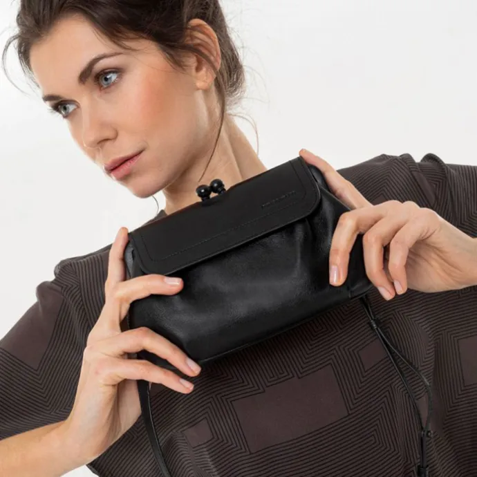 Aunts & Uncles Mrs. Whoopie Pie Shoulderbag / Clutch black smoke