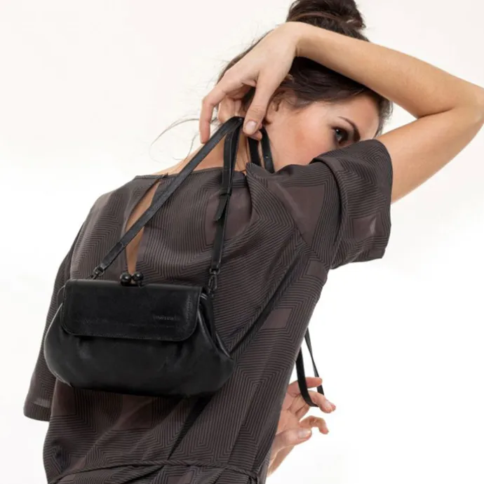 Aunts & Uncles Mrs. Whoopie Pie Shoulderbag / Clutch black smoke