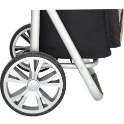 Beagles Alberic Shopping Trolley zebra brown