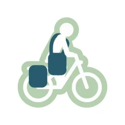 Beagles Bicycle Originals Panniers grey
