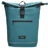 Beagles Originals Rolltop Rugtas Waterproof 15.6" petrol blauw