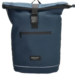 Beagles Originals Rolltop Rugtas Waterproof 15.6" blauw