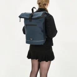 Beagles Originals Rolltop Rugtas Waterproof 15.6" blauw