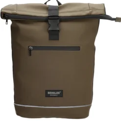 Beagles Originals Rolltop Rugtas Waterproof 15.6" olijf groen