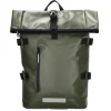 Beagles Originals Tokyo Rolltop Rugtas Waterproof 15,6" olijfgroen