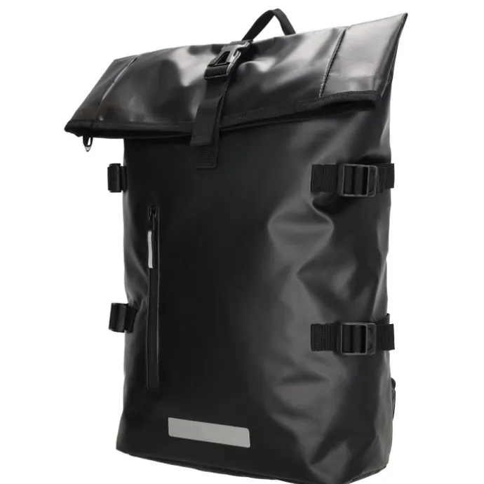 Beagles Originals Tokyo Rolltop Rugtas Waterproof 15,6" zwart