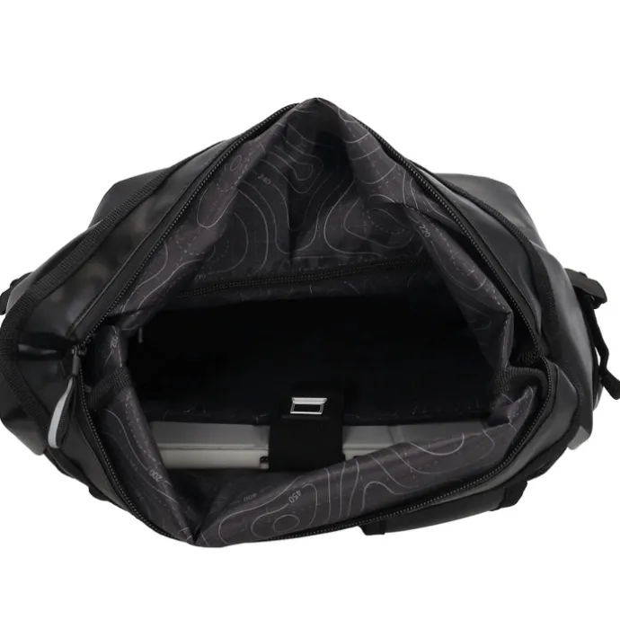 Beagles Originals Tokyo Rolltop Rugtas Waterproof 15,6" zwart