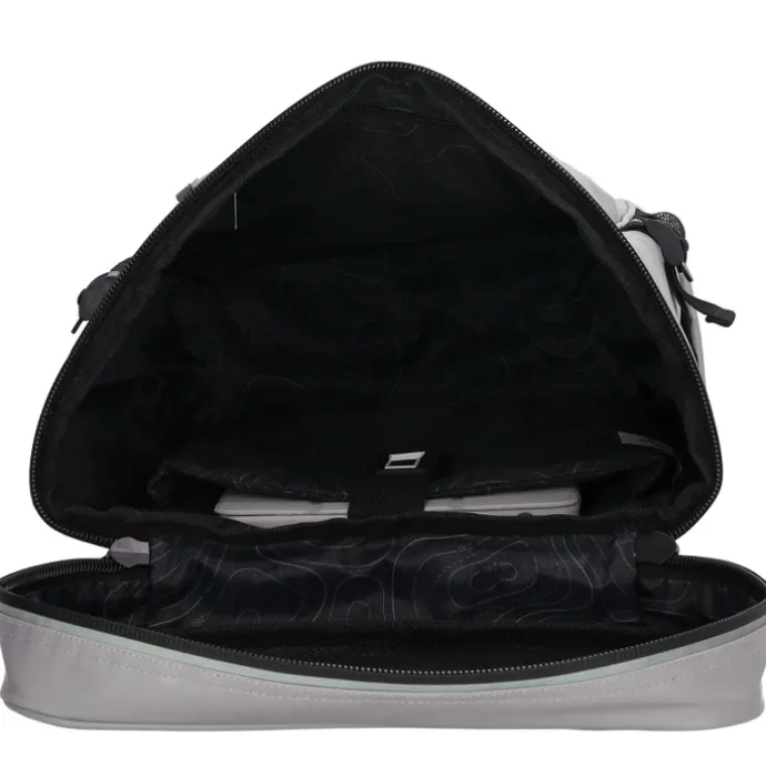 Beagles Originals Tokyo Tarp Rugtas L Waterproof 15.6" lichtgrijs