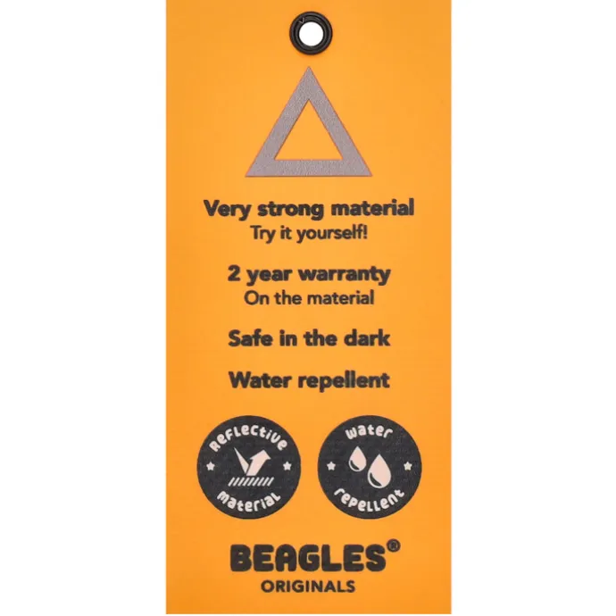 Beagles Originals Tokyo Tarp Rugtas L Waterproof 15.6" lichtgrijs