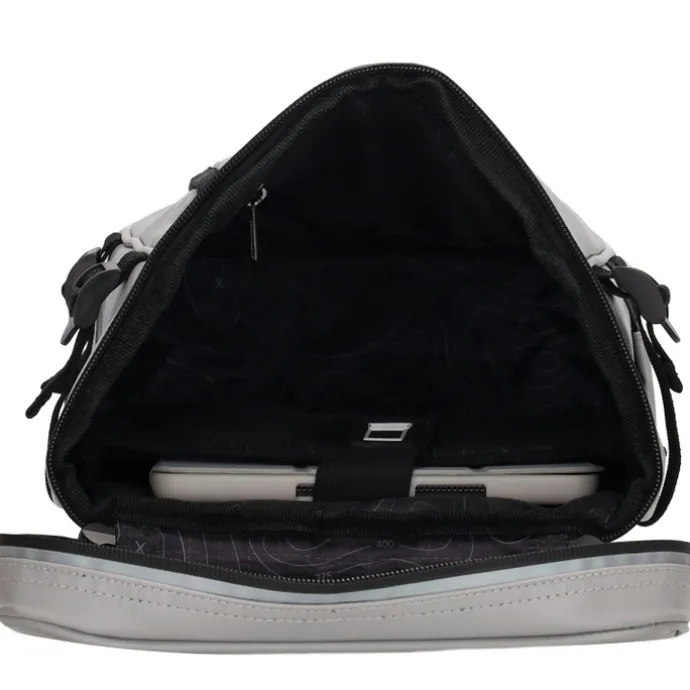 Beagles Originals Tokyo Tarp Rugtas S Waterproof lichtgrijs