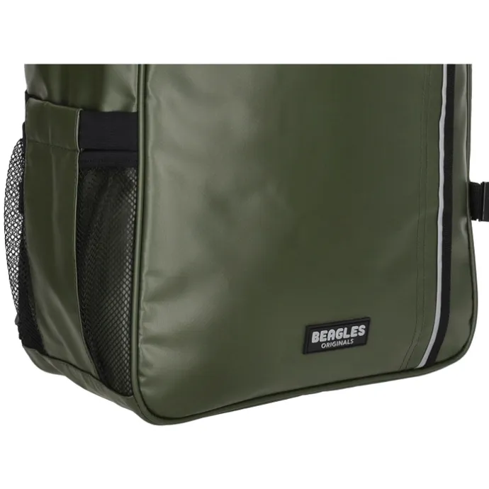 Beagles Originals Tokyo Tarp Rugtas L Waterproof 15.6" olijfgroen