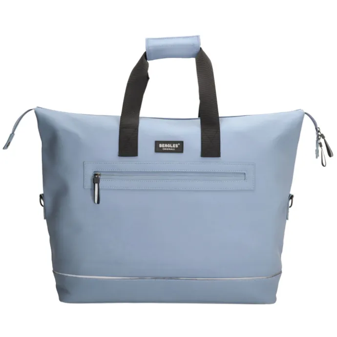 Beagles Originals Weekendtas Reistas Waterproof licht blauw