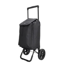 Beagles Shop & Go Cartease Boodschappentrolley zwart