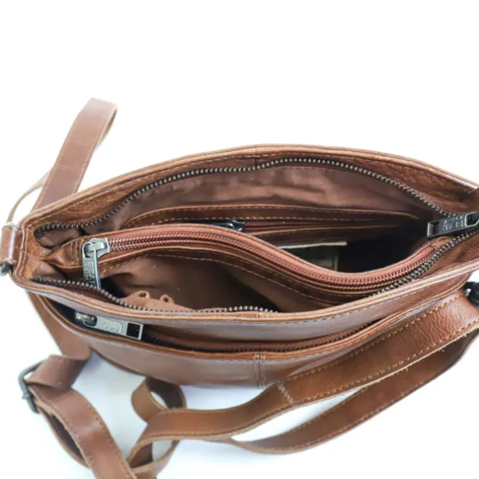 Bear Design Ashley Crossbody cognac