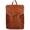 Bear Design Cow Lavato Backpack cognac