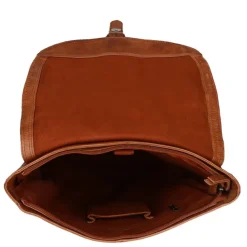 Bear Design Cow Lavato Backpack cognac