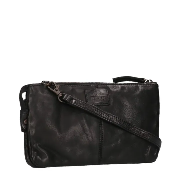 Bear Design Cow Lavato Clutch zwart