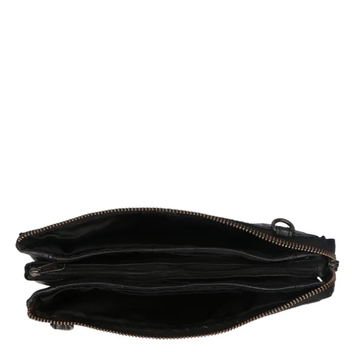 Bear Design Cow Lavato Clutch zwart