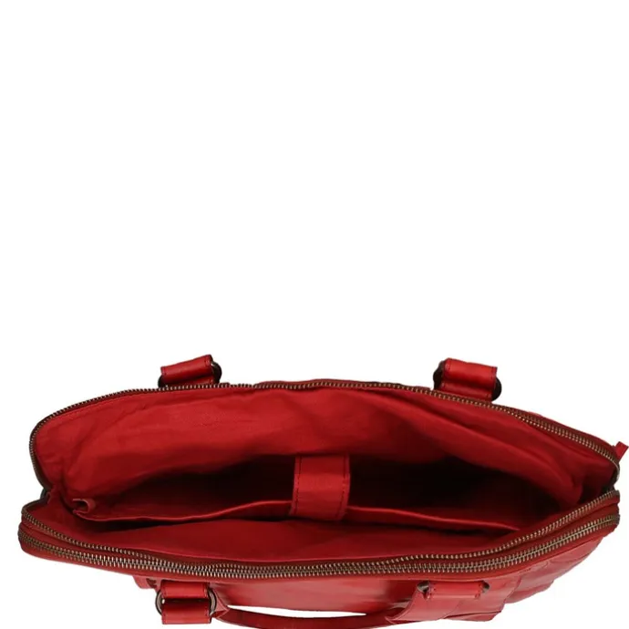 Bear Design Cow Lavato Laptopschoudertas rood