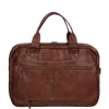 Bear Design Cow Lavato Laptoptas bruin