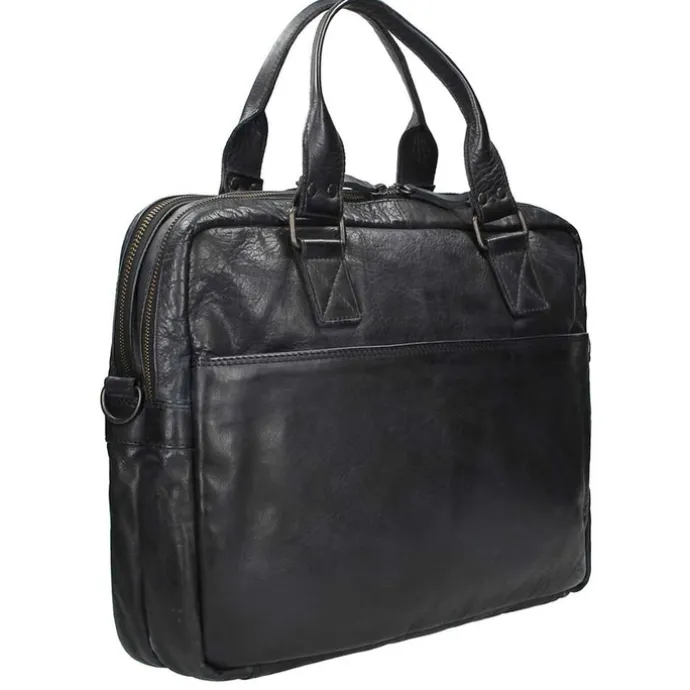 Bear Design Cow Lavato Laptoptas black
