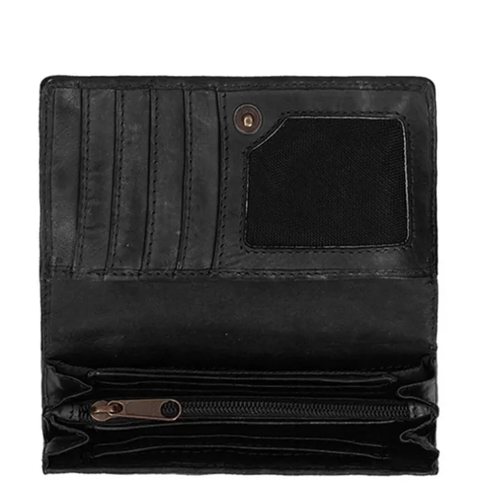 Bear Design Cow Lavato Portemonnee black