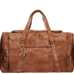 Bear Design Cow Lavato Weekendtas cognac