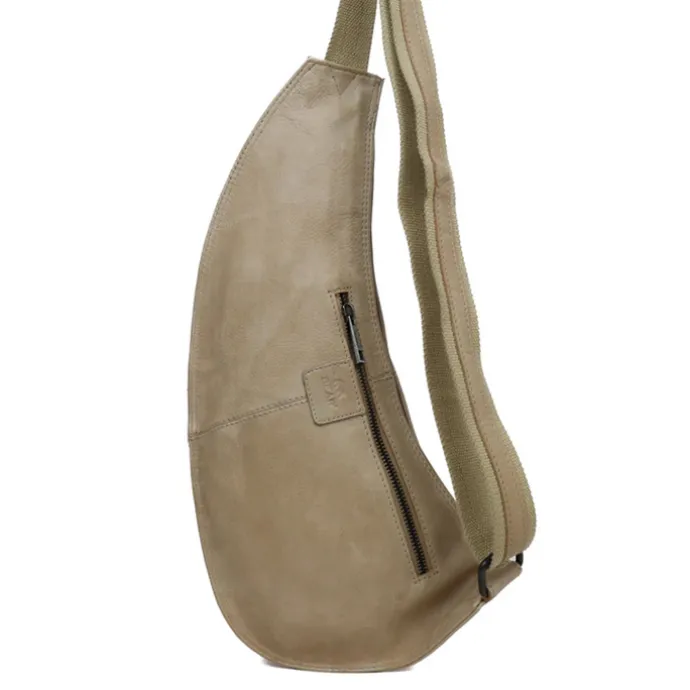 Bear Design Han Crossbody feather