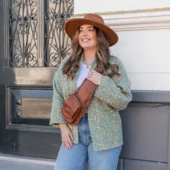 Bear Design Han Crossbody cognac