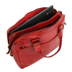 Bear Design Leandro Laptopbag red