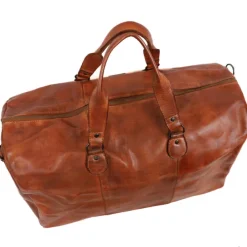 Bear Design Lucien Weekendbag cognac