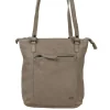 Bear Design Sandy Shoulder / Backpack silver mink