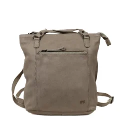 Bear Design Sandy Shoulder / Backpack silver mink