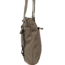 Bear Design Sandy Shoulder / Backpack silver mink