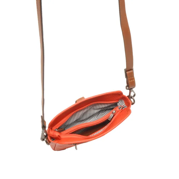 Berba Chamonix Crossbody mandarin