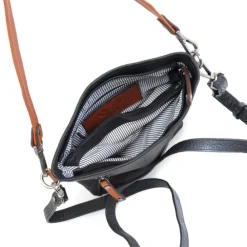 Berba Chamonix Crossbody Shoulder Bag black