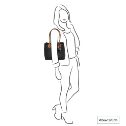Berba Chamonix Shopper Ladies Bag black