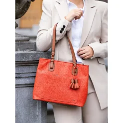 Berba Chamonix Shopper mandarin