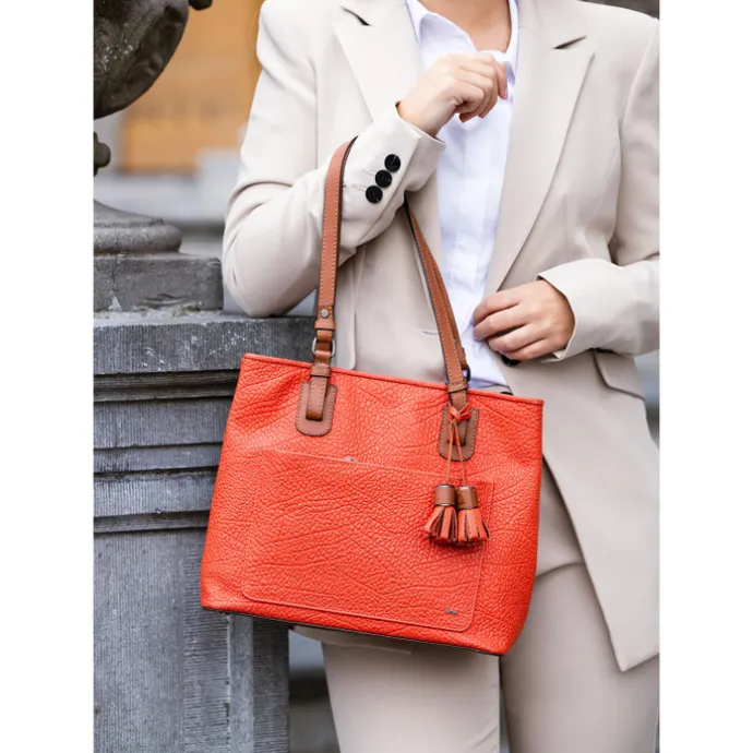Berba Chamonix Shopper mandarin