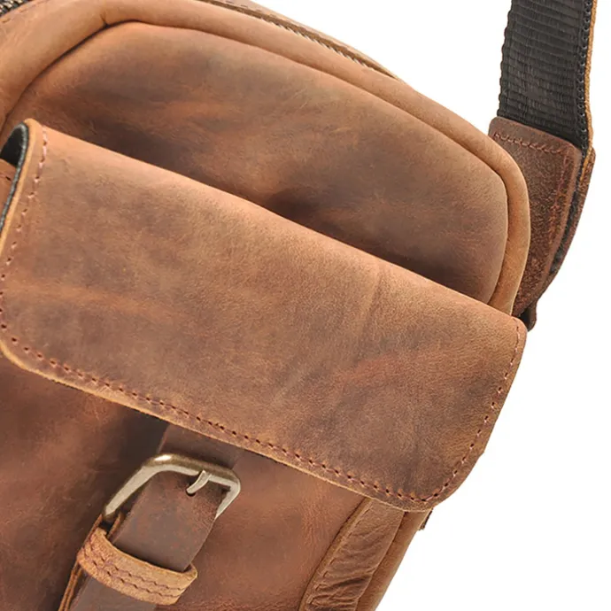 Berba Volte Crossbody coffee
