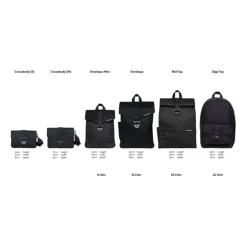 Bold Banana Beyond Bold Envelope Backpack metal-black