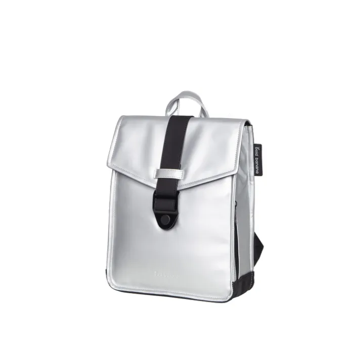 Bold Banana Beyond Bold Envelope Mini Backpack silver-black