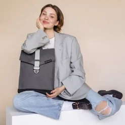 Bold Banana Envelope Backpack grey gravity