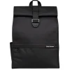 Bold Banana Roll Top Backpack big black
